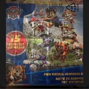 Paw Patrol rewards box
